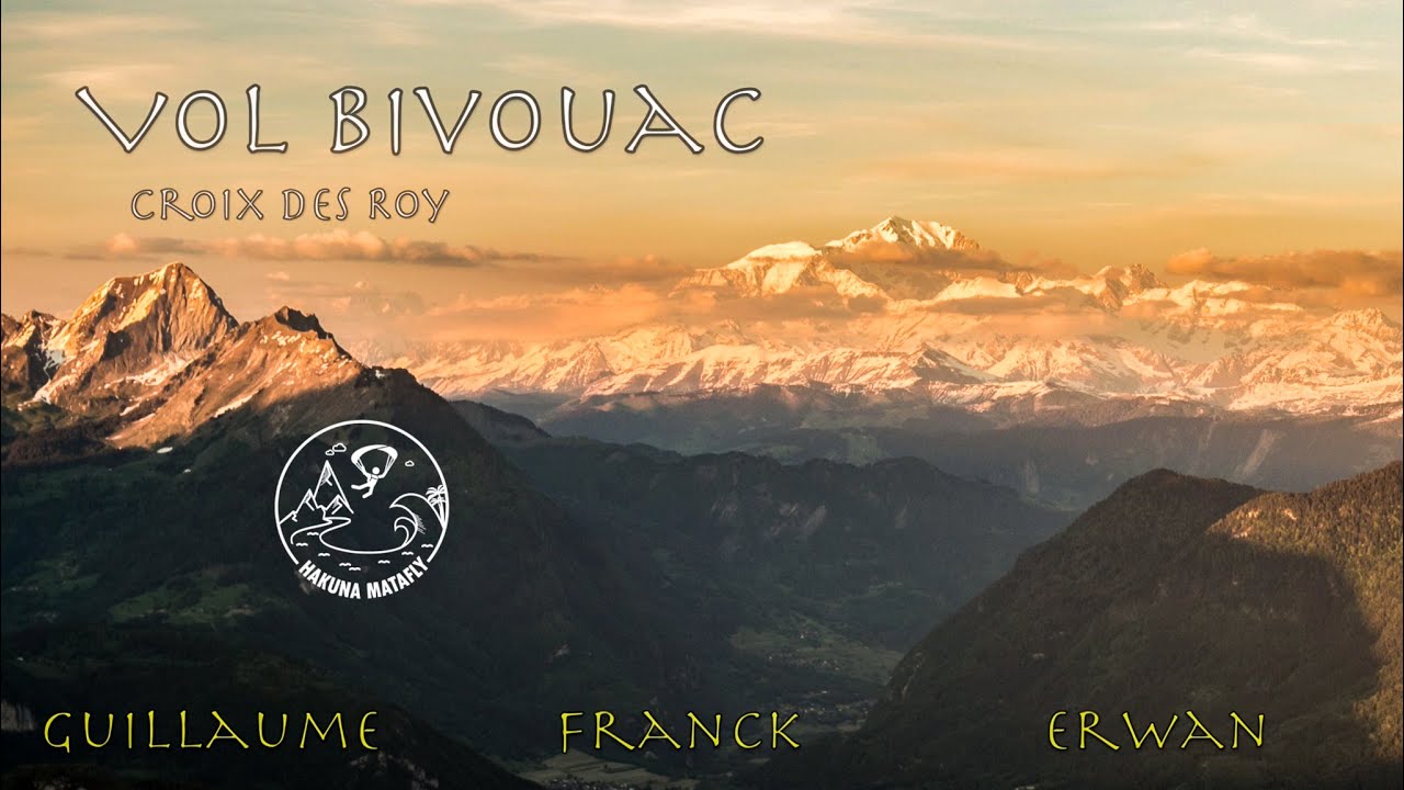 MARCHE et VOL BIVOUAC /ANNECY/ Croix des Roy-Doussard