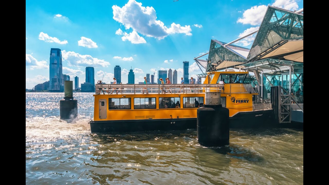 NJ - NY 🇺🇸 Transit - Liberty Landing Ferry