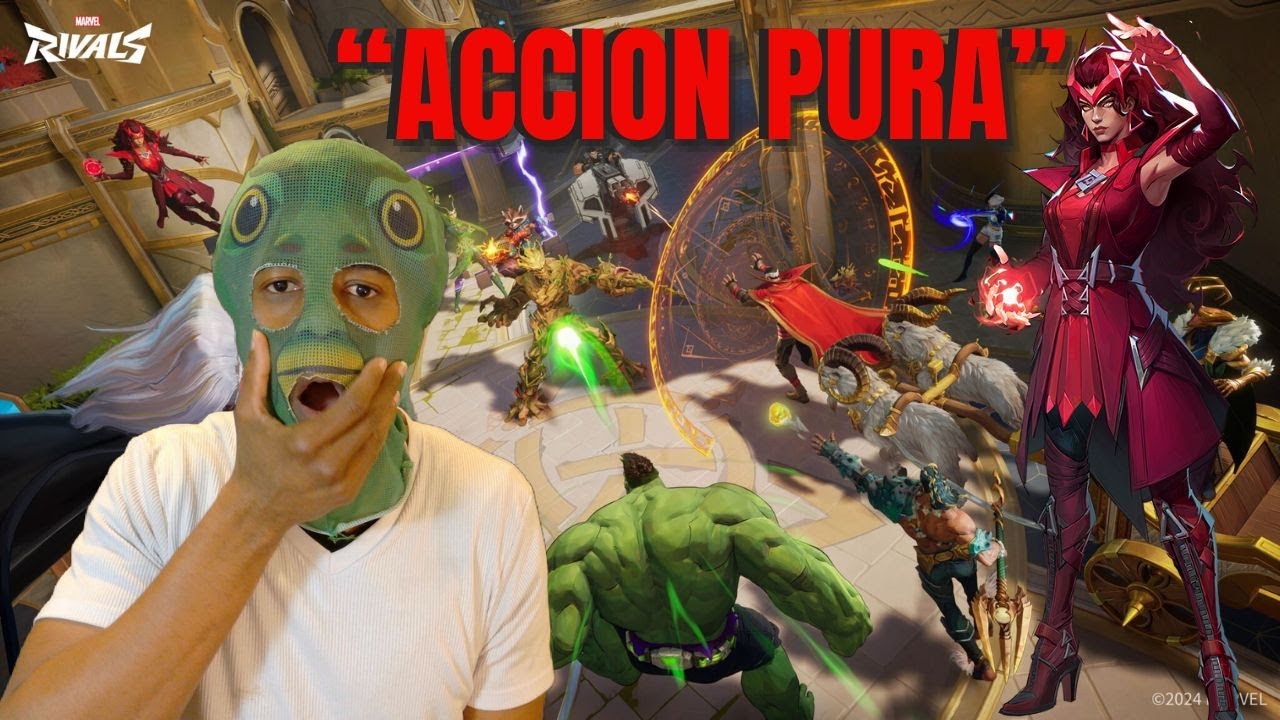 Partida INSANA: las batallas no PARARON ⚡ | Marvel Rivals