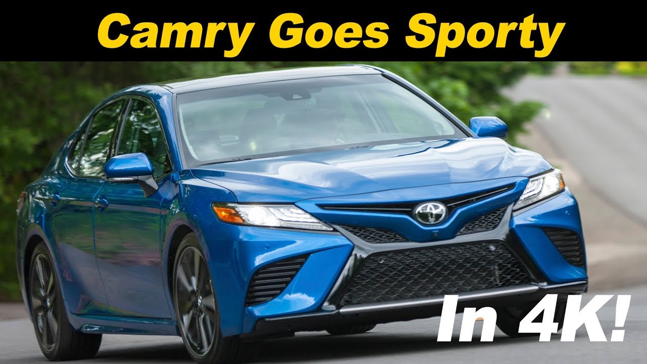 2018 Toyota Camry V6 Review and Road Test In 4K