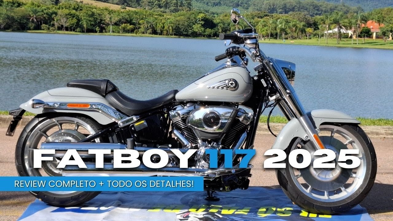 Review HD FatBoy 117 2025. O motor mais insano que a HD já fez!