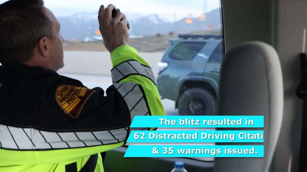 UHP Distracted Driving Blitz April 2022