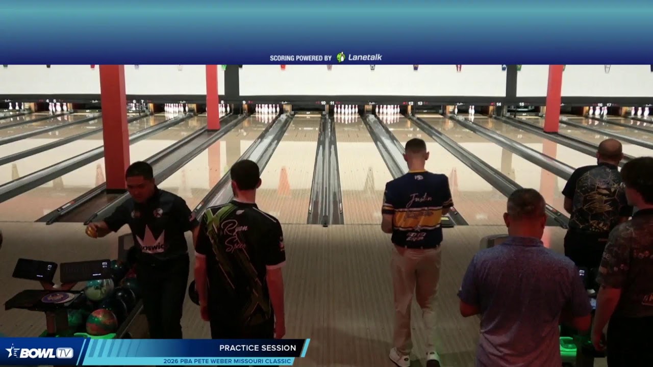 LIVE PRACTICE LOOK-IN - PBA Pete Weber Missouri Classic