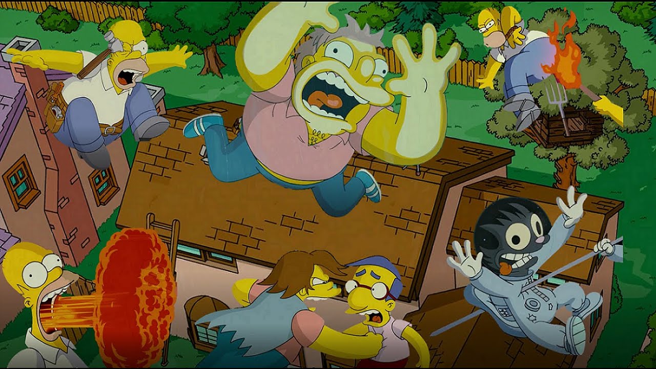 The Simpsons Movie but only when someone gets hurt