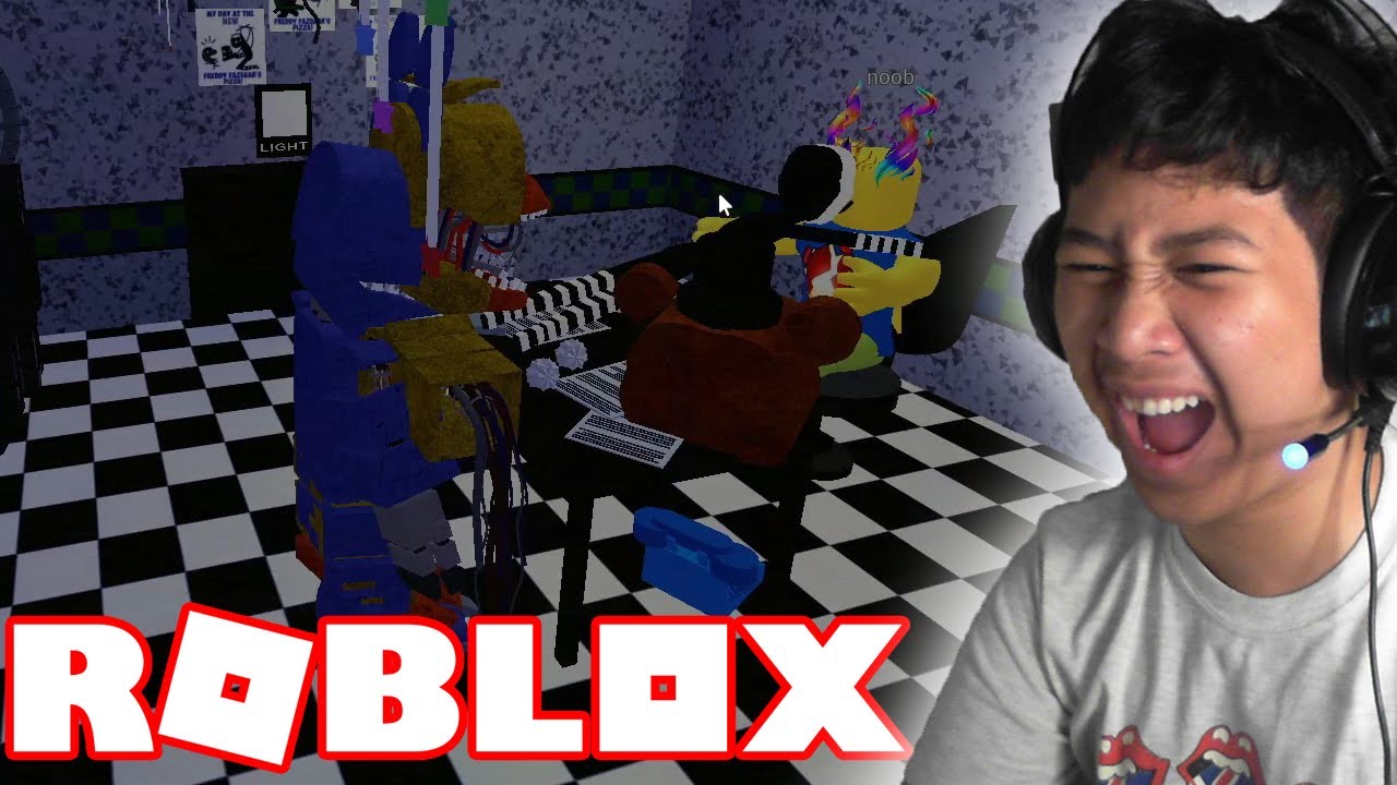 ROBLOX Fnaf 2 Multiplayer is stupidly FUNNY!!