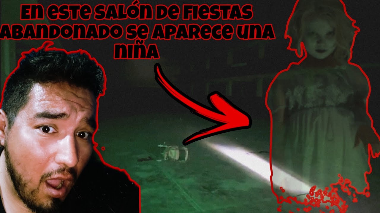 Nos DEJARON encerrados en este SALÓN de fiestas abandonado AQUI se aparece una NIÑA!!!
