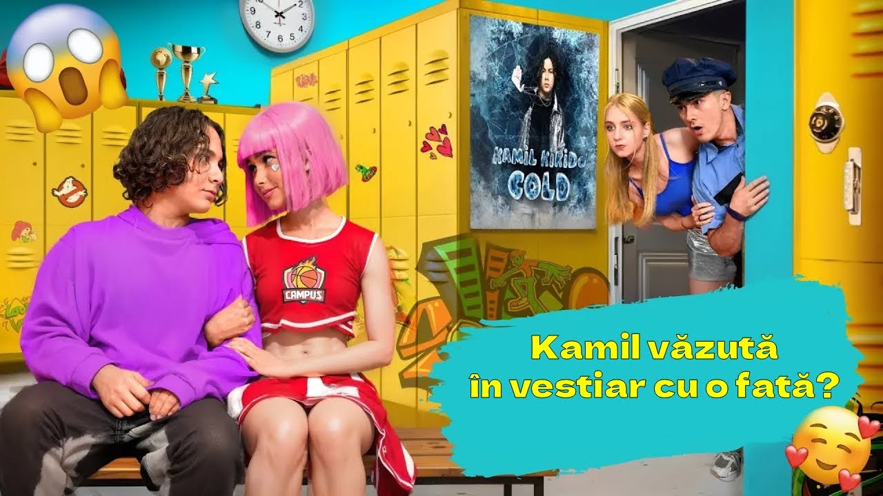 Kamil văzută în vestiar cu o fată? 😱 Tot campusul îi știe secretul! | KiKiDo Campus Romanian