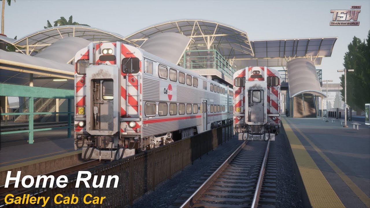 Home Run : Peninsula Corridor : Train Sim World 2020 1080p60fps
