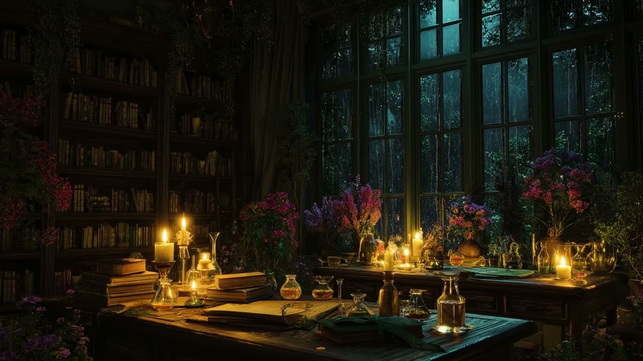 Soft Rainfall for Insomnia Relief 🌧️ Peaceful Night Sounds