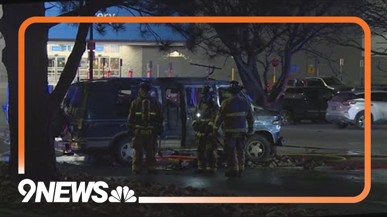 Space heater causes van to catch on fire in Colorado Springs parking lot