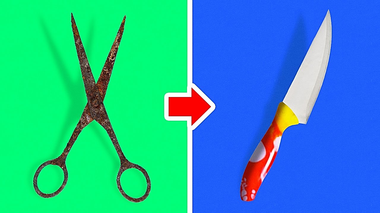 DIY Knife, Sharp Mini Sword And Tiny Stove || Amazing Decor Projects Made by Master!