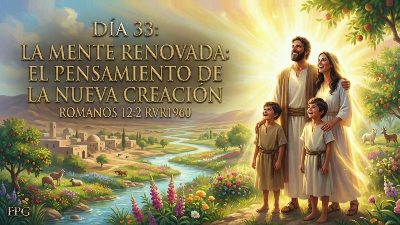 DÍA 33   LA MENTE RENOVADA:  EL PENSAMIENTO DE LA NUEVA CREACIÓN