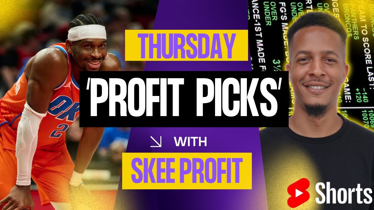 TONIGHT’S NBA GAMES = FREE MONEY? 💸 | Thursday NBA Predictions & Best Bets | Profit Picks 📱