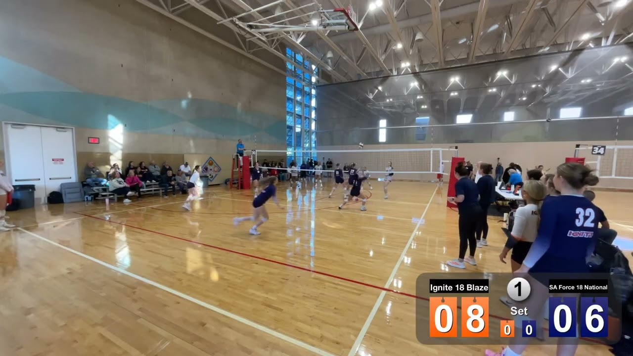 Ignite 18 Blaze vs SA Force 18 National set 1 ~ 2/7//2026