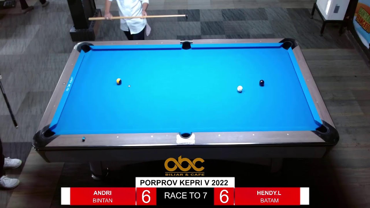 8 BESAR - ANDRI VS HENDY.L | 9-BALL SINGLE | PORPROV V KEPRI 2022