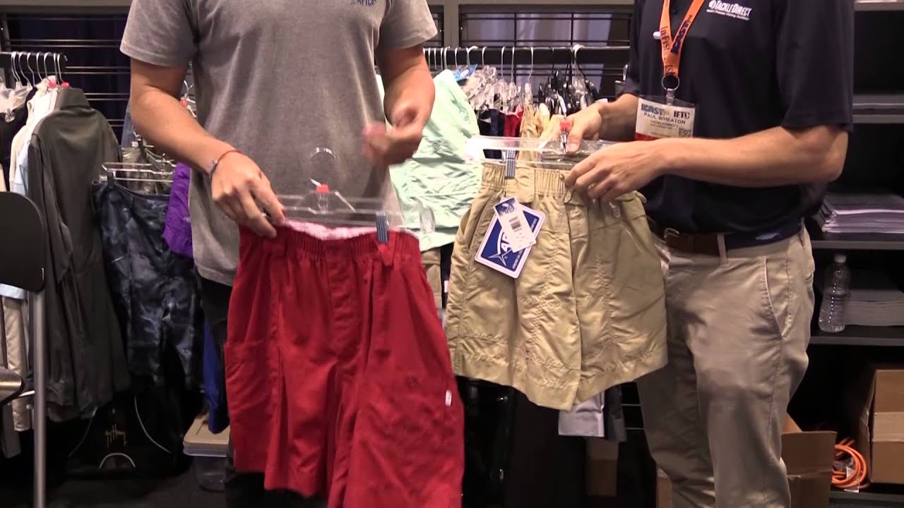 Aftco M01 and M01L Fishing Shorts at ICAST 2014