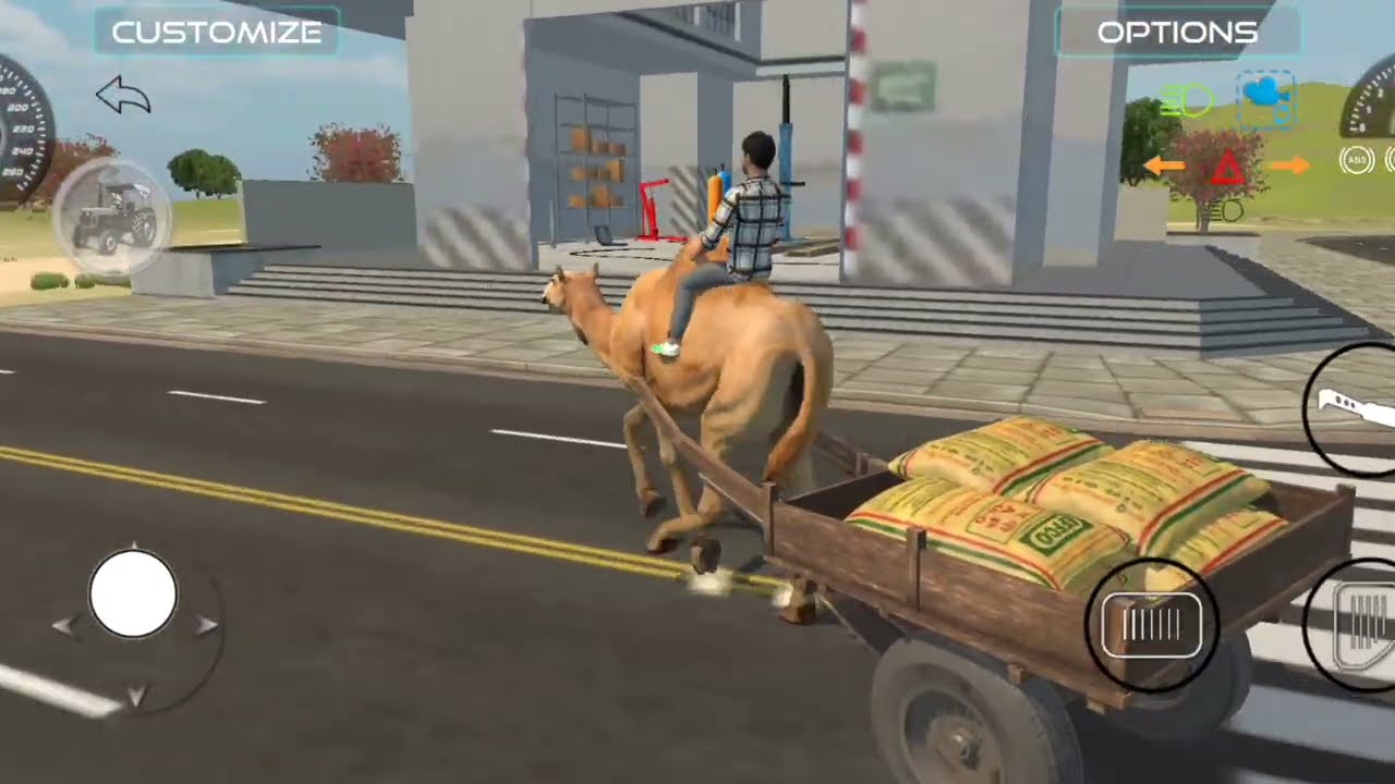 ऊंट गाड़ी camel gaadi aa gayi indian vehicles simulator 3d new update 