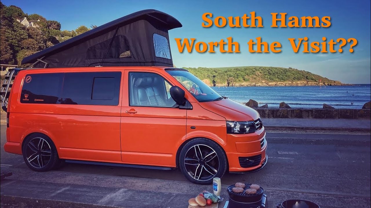 Drone Footage of my VanLife Visit to South Hams in Devon