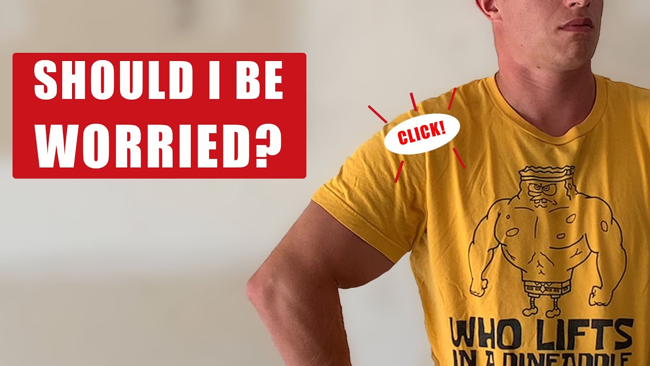 Is It Dangerous When My Shoulder Clicks? What Should I Do To Stop It? (Self Test Included!)