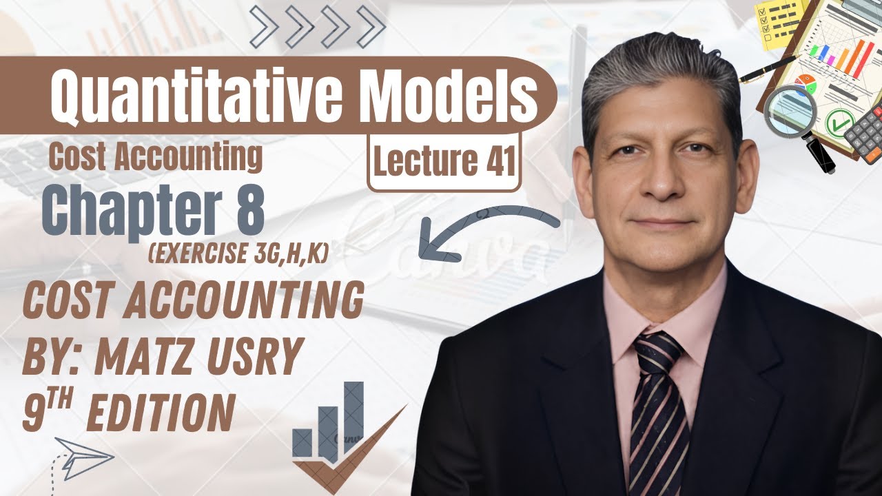 Chapter 8 Exercise 3 (G, H, K) | Economical Production Run | Cost Accounting (Matz & Usry)