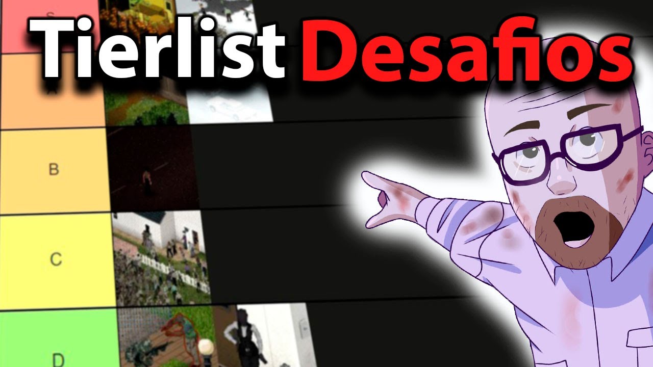 hice una TIERLIST de los Desafíos de Project Zomboid