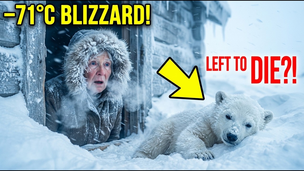 She Found a Dying Polar Bear Cub on Her Doorstep in a Blizzard ❄️🐻