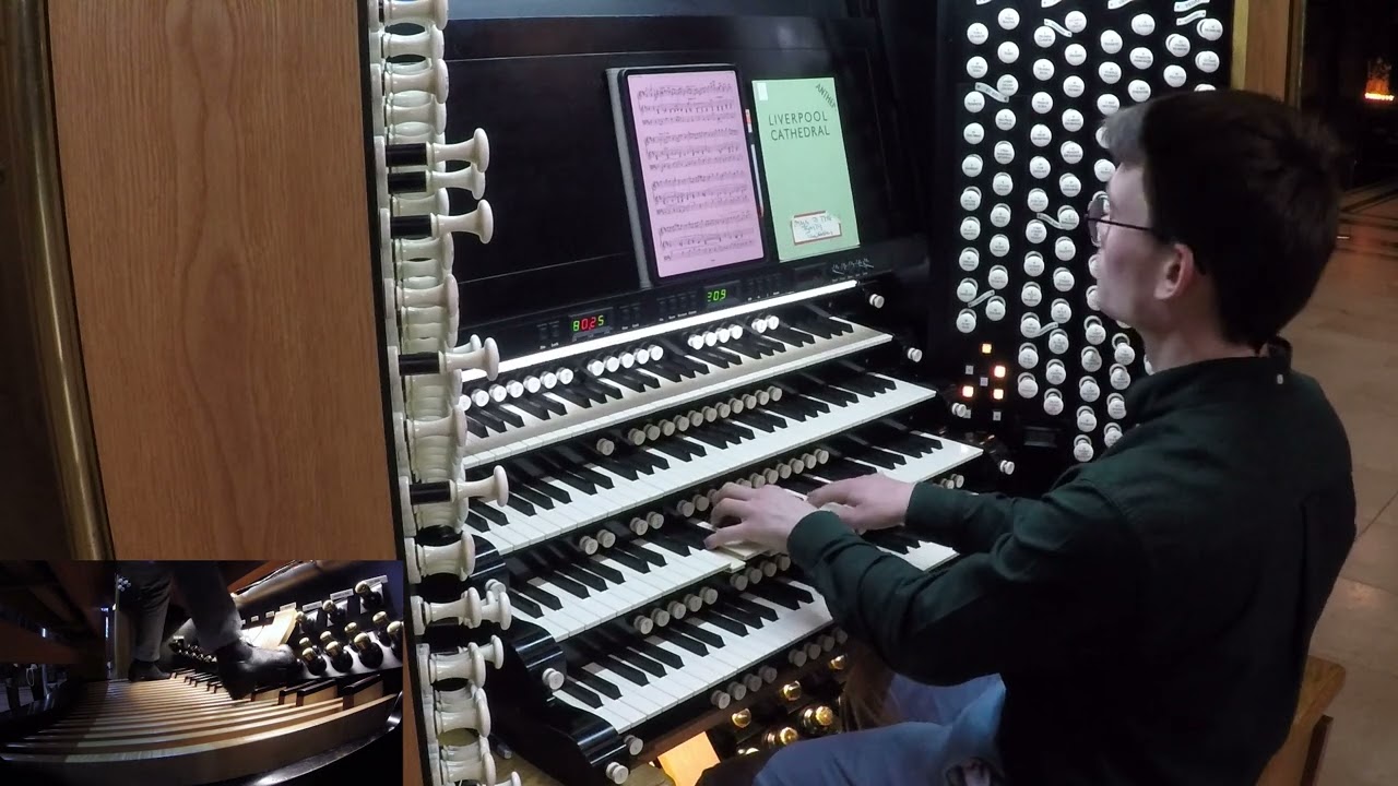 Alfred Hollins: A Trumpet Minuet (Liverpool Cathedral Organ)