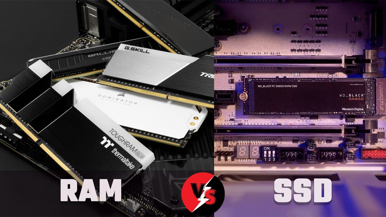 RAM vs SSD