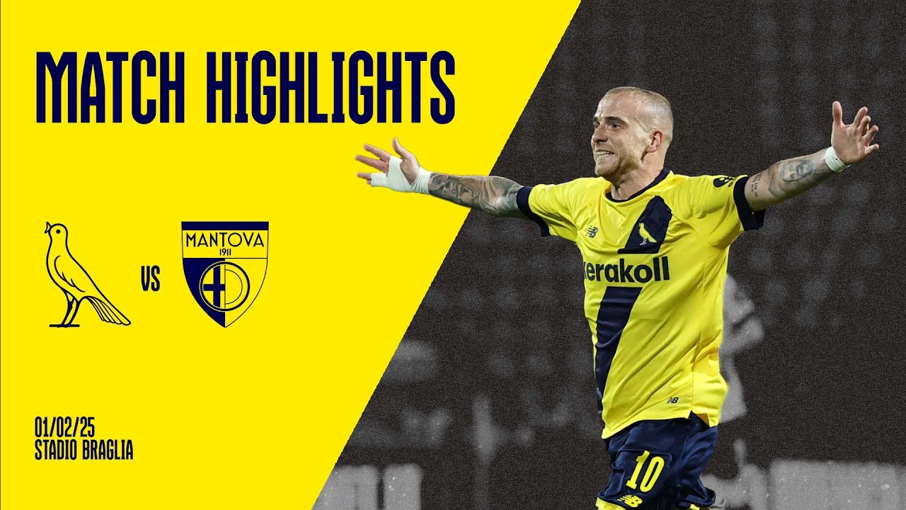 Highlights Serie BKT: Modena - Mantova 3-1