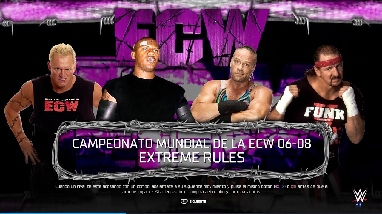 WWE 2K25 fatal 4 way  Extreme rules