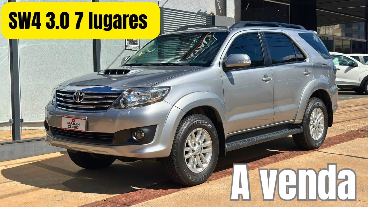 Toyota Hilux Sw4 3.0 4x4 Diesel 7 lugares A venda!