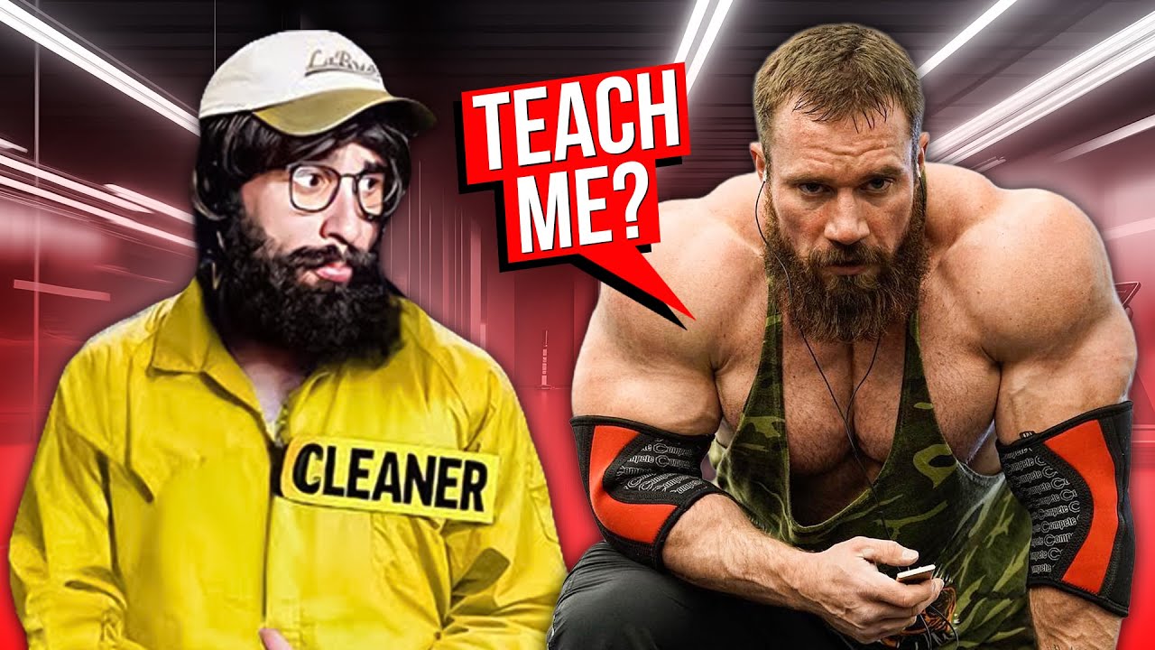 Cleaner Broke the STRONGEST BODYBUILDER in the Gym💪🔥 Anatoly GYM PRANK
