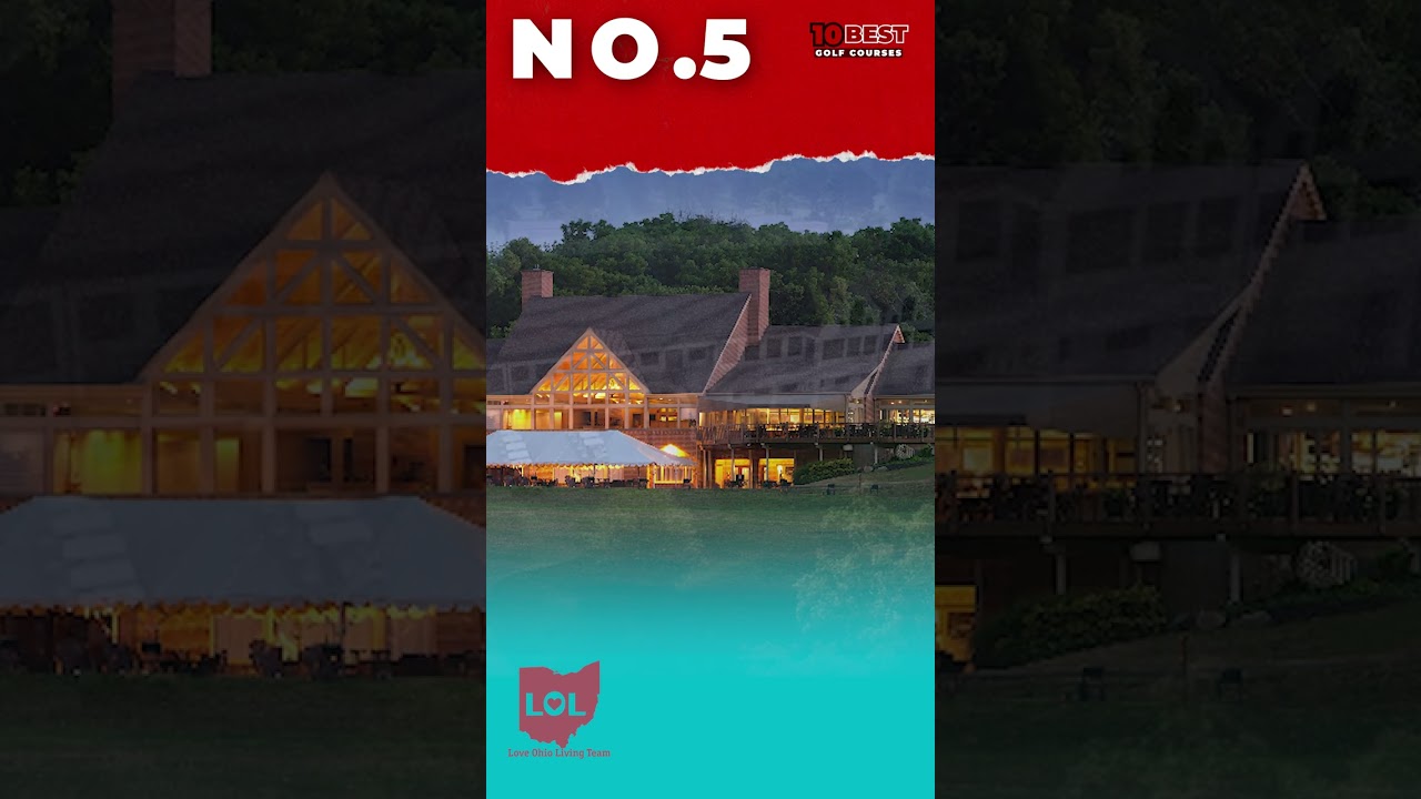 Best golf courses in Dayton Ohio #shorts