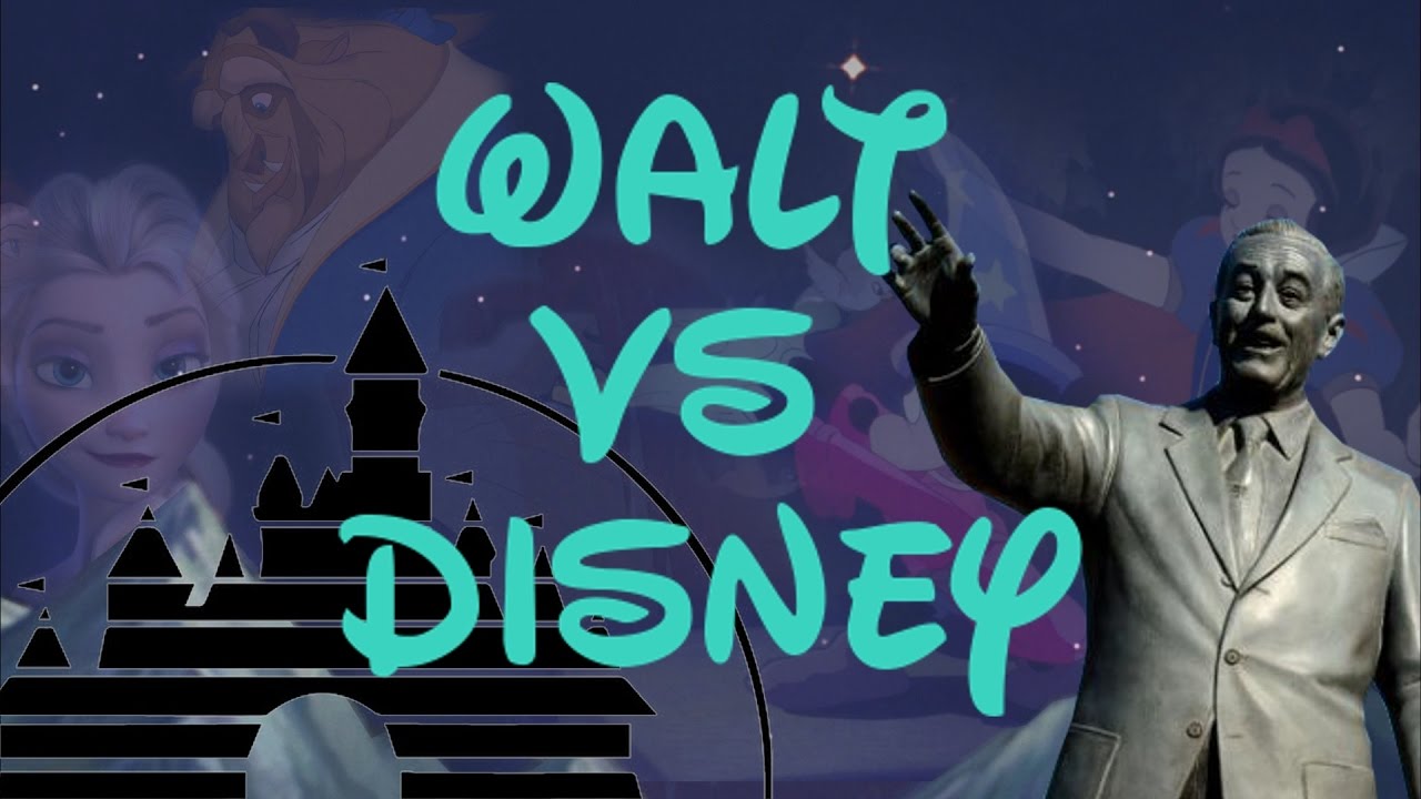 Walt vs Disney Analysis : The Artist vs The Machine