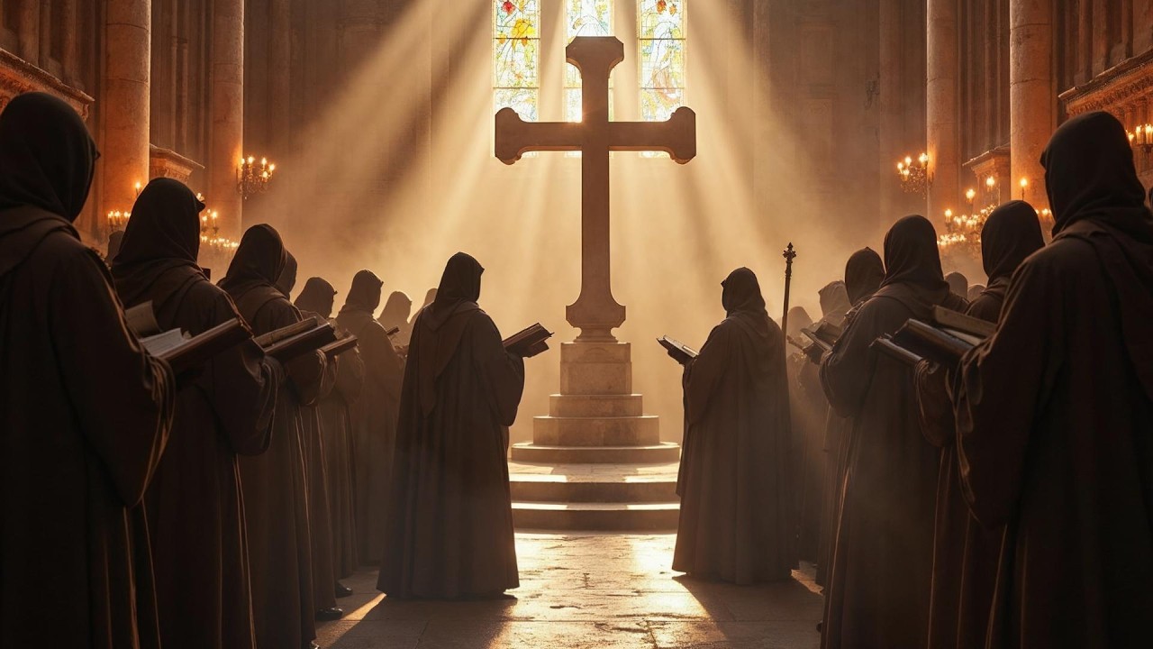 Gregorian Chant - Lux Perpetua (Perpetual Light) •  Sacred Hymns • Monks Singing for Spiritual Heal