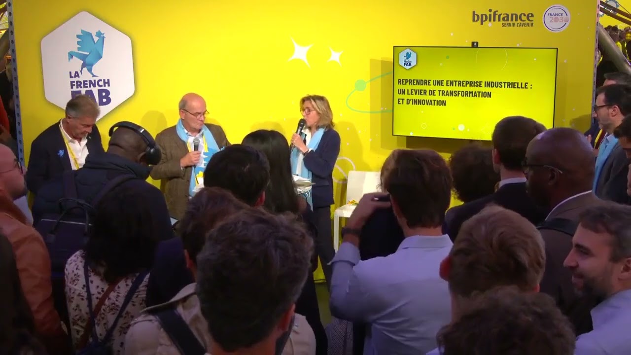 Reprendre une entreprise industrielle : le témoignage de Fabrice Coevoet (Barcodis) à Big 2025