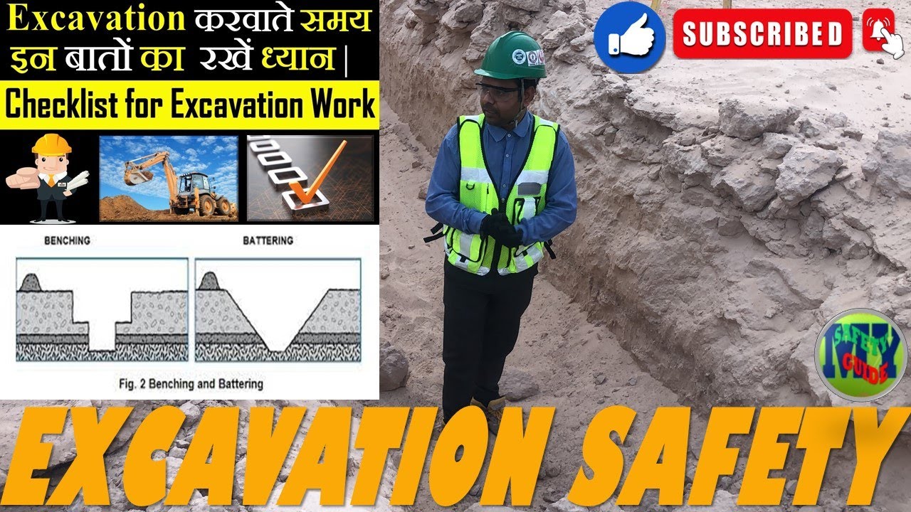 Excavation Safety# What are the hazards of excavation? #safety precautions in excavation work.