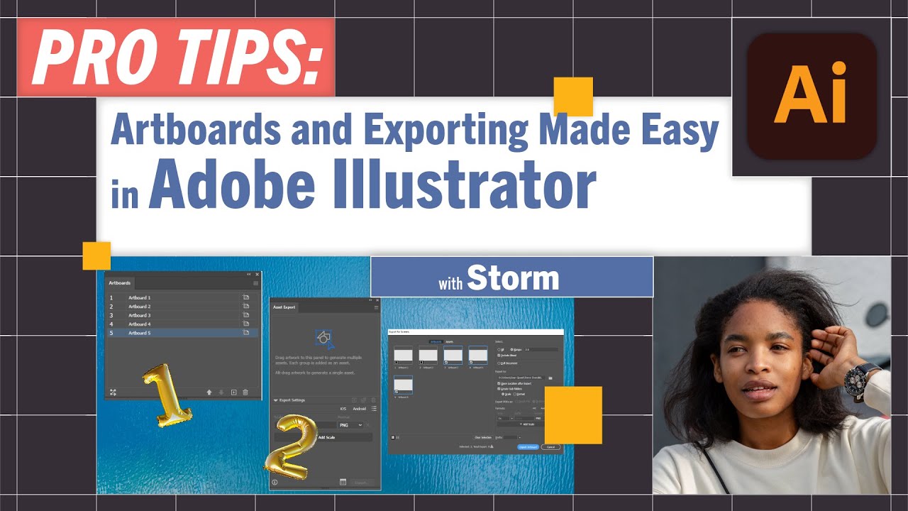 Pro-Tips: Artboards and Exporting Made Easy in Adobe Illustrator with Storm