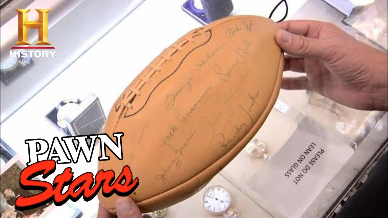 TOUGH BREAK for Signed Chicago Bears Football (Season 7) | Pawn Stars