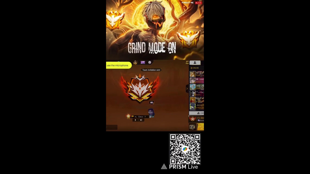 GRANDMASTER PUSH 😱 #freefire #viral #youtube #live