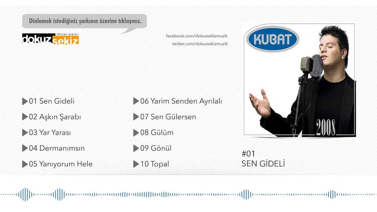Kubat  - Sen Gideli (Official Audio)