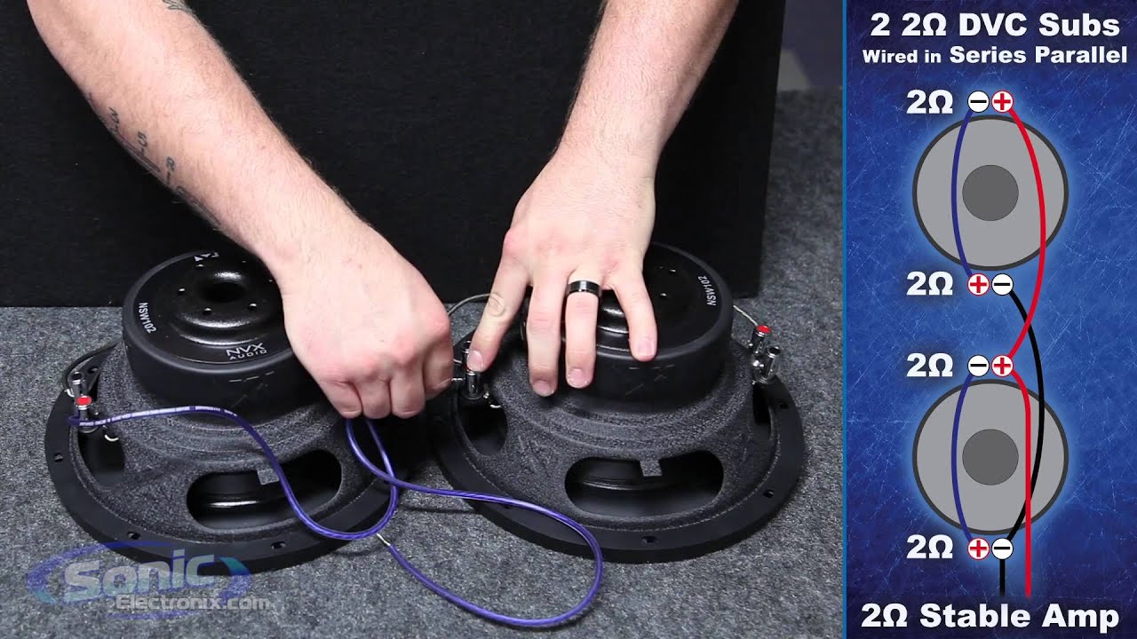 Как подключить два сабвуфера по 2 Ом к конечному сопротивлению 2 Ом | Car Audio 101