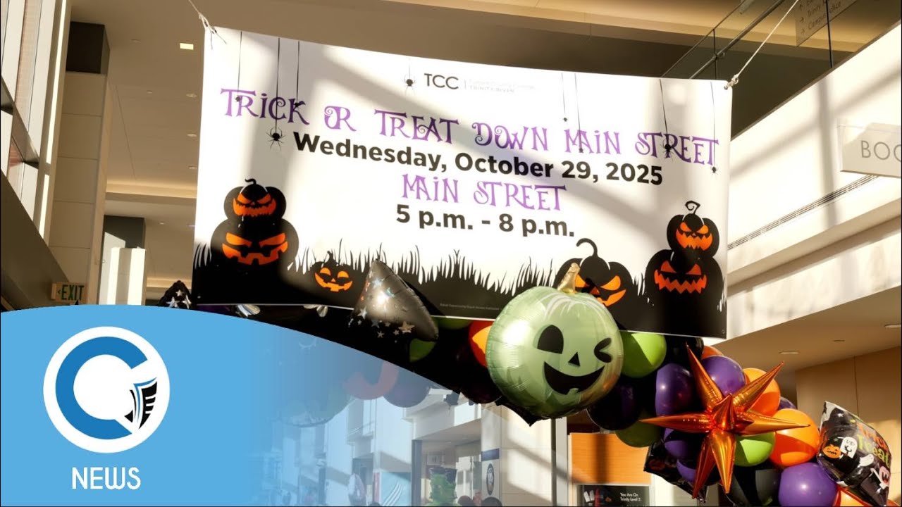 Trinity River shows it's Halloween Spirit with Trick or Treat Down Main Street.