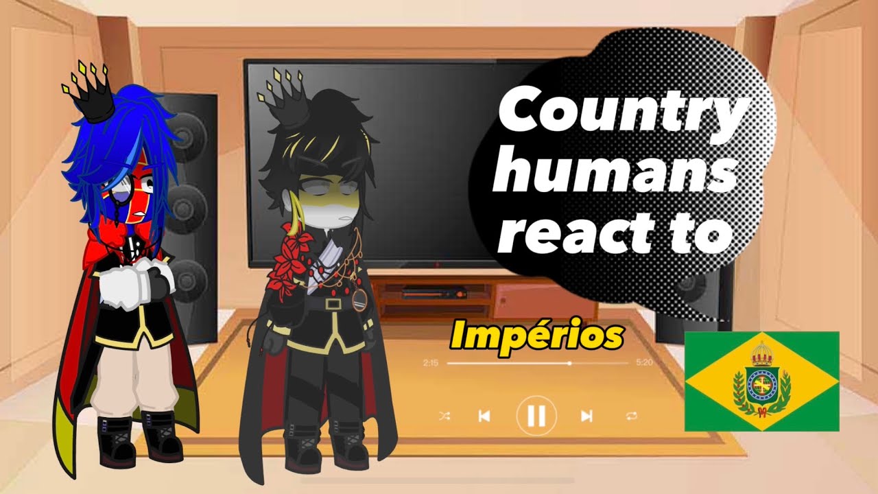 Countryhumans react to?? (1/??) impérios @oipedrodaher [No ships]