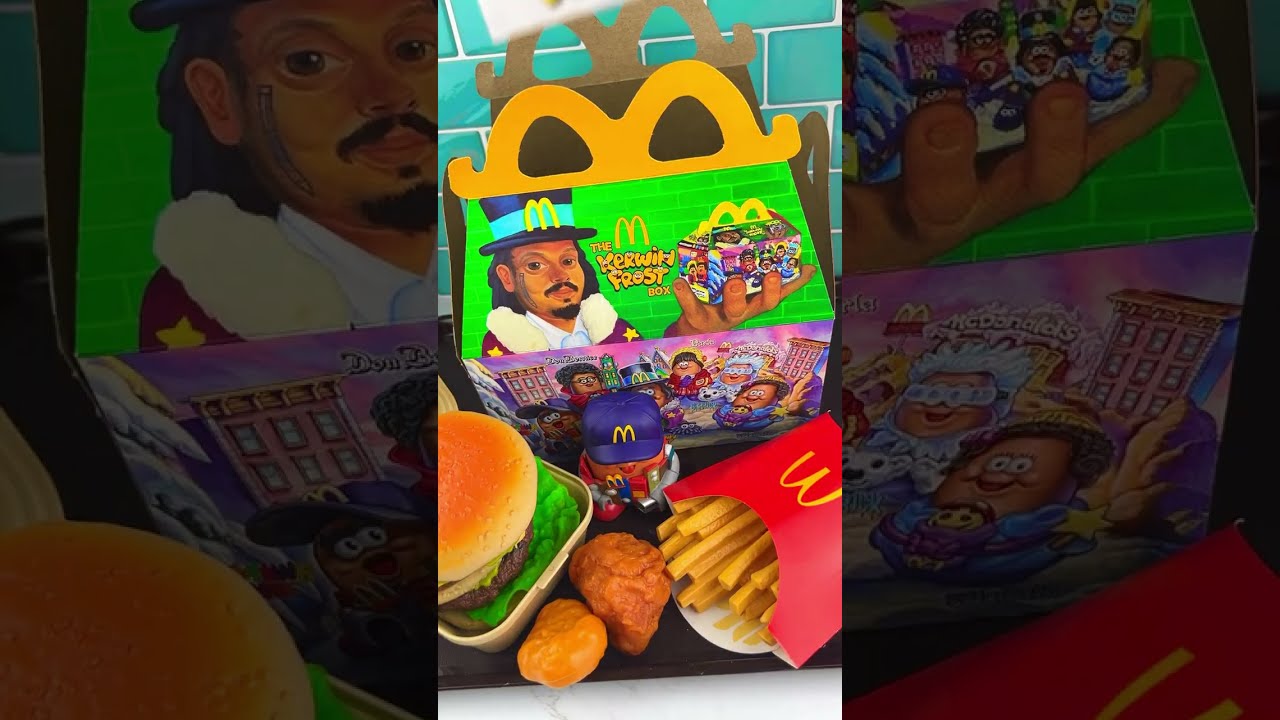 Fidgets that Look Like McDonald's Happy Meal Food COMPILATION Satisfying Video ASMR! #fidgets #asmr