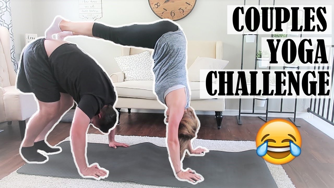 COUPLES YOGA CHALLENGE ll WHO FARTED?! ll DID WE FAIL?!