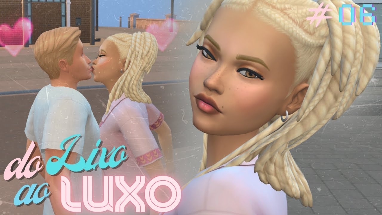 FLERTANDO PELA CIDADE NO NOSSO DIA DE FOLGA!! - DO LIXO AO LUXO l The Sims 4