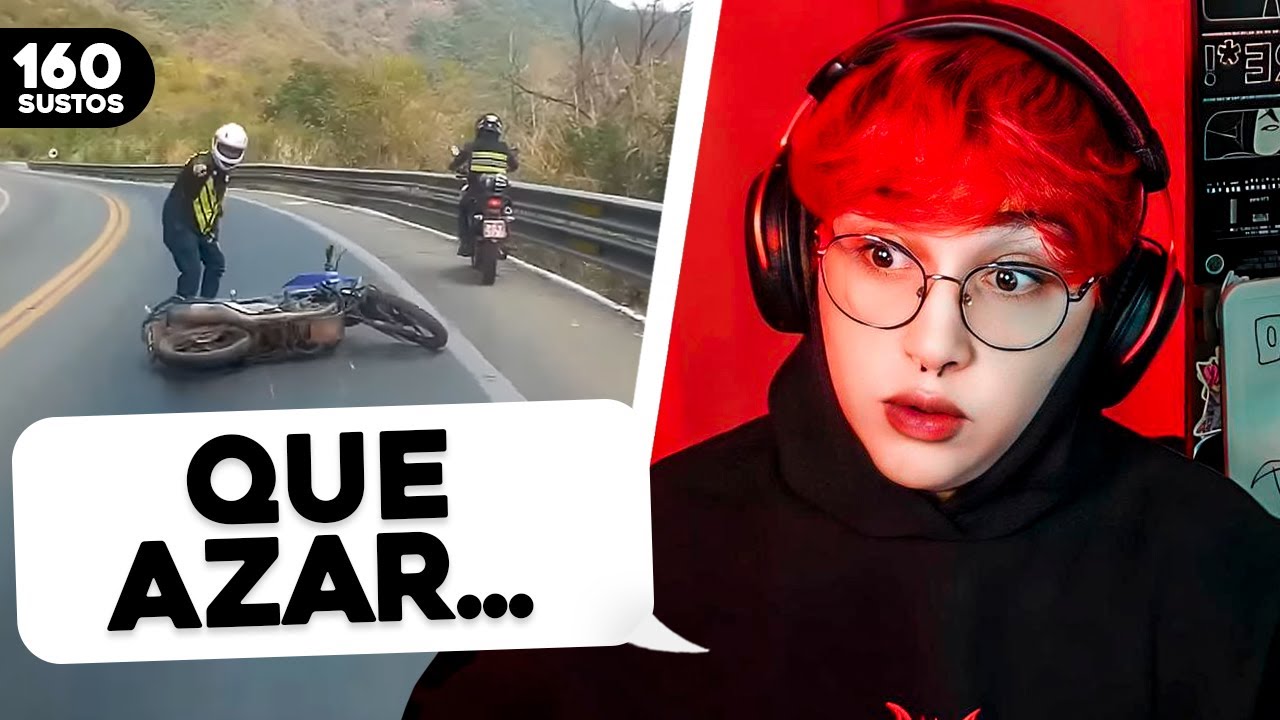 SCOTT REAGINDO A: SUSTOS DE MOTO (EP. 160)