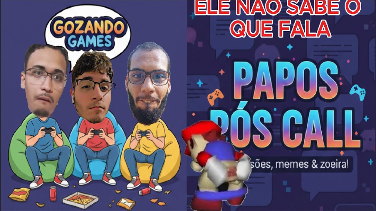 O ALLAN VAI ZERAR MARIO 64 DE PERNA ABERTA E OLHO FECHADO 🍄👀 | PAPOS PÓS CALL