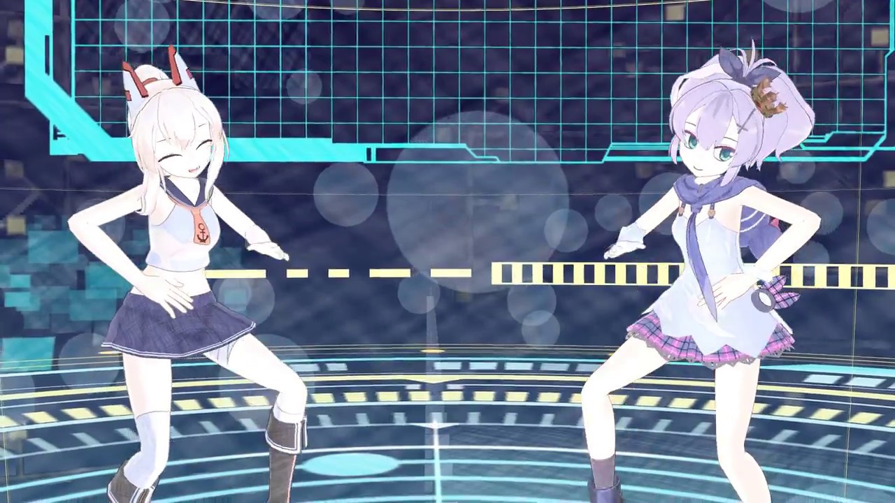 【MMDアズレン】ジャベリンと綾波でヒビカセ【アズールレーン】